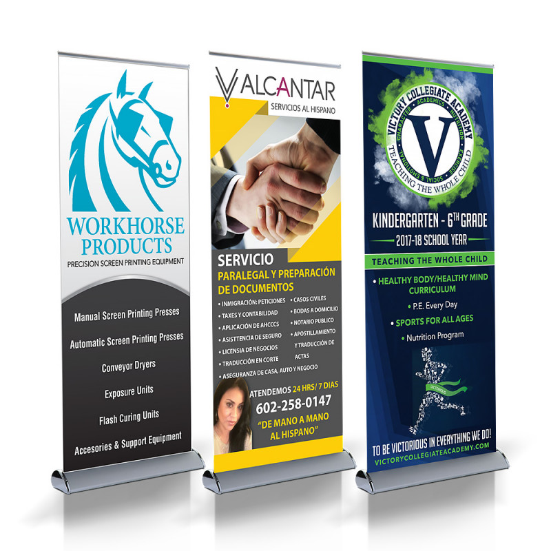 pull up banner printing